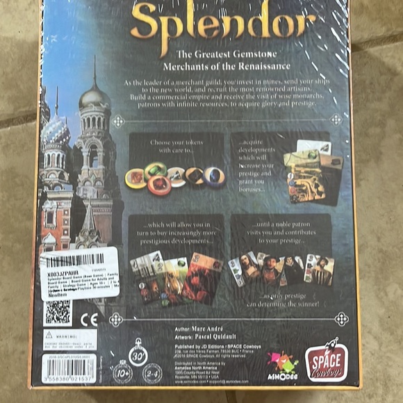 Splendor Board Game - Picture 2 of 2